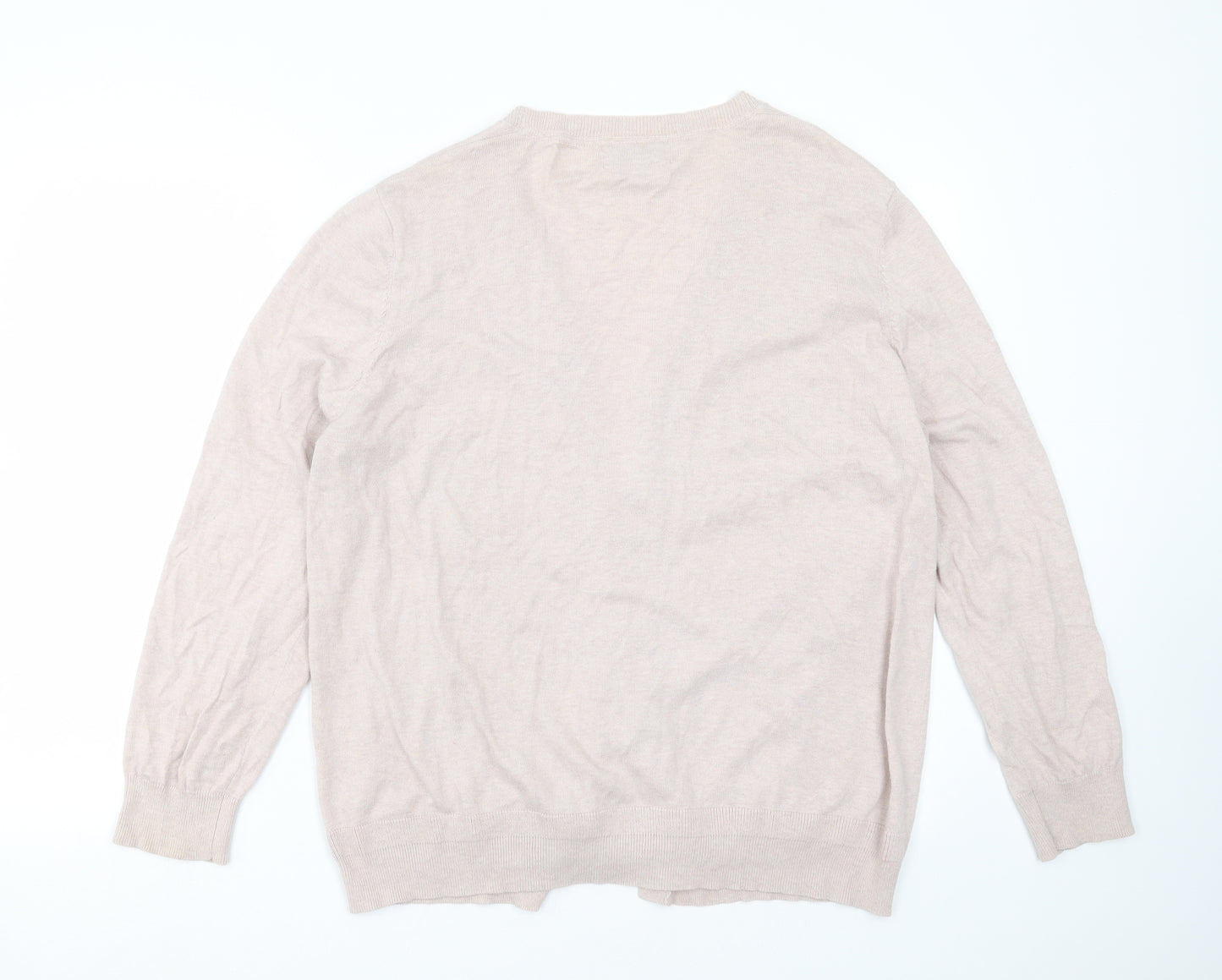 NEXT Womens Pink  Knit Cardigan Jumper Size 20