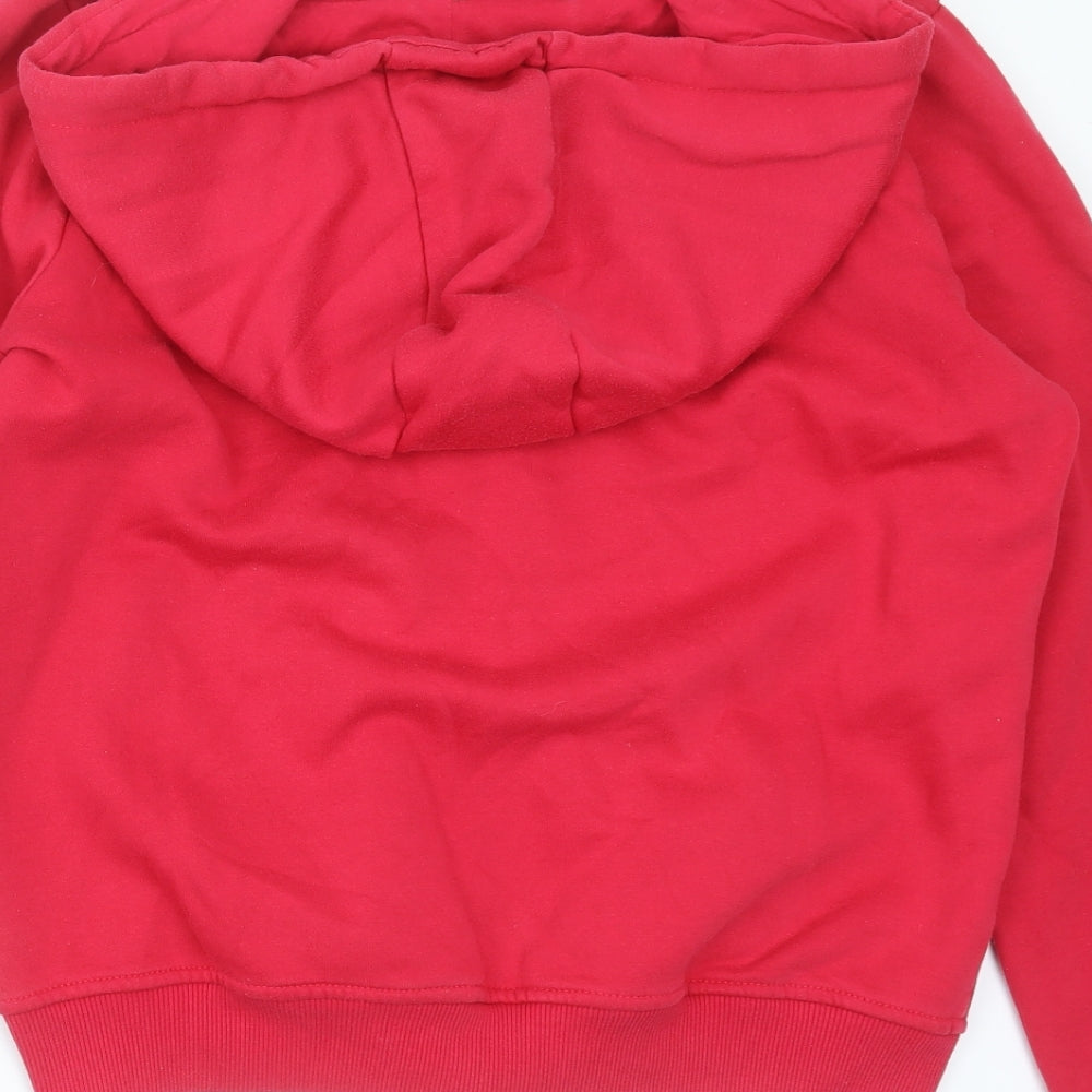 Primark Womens Pink   Full Zip Hoodie Size M