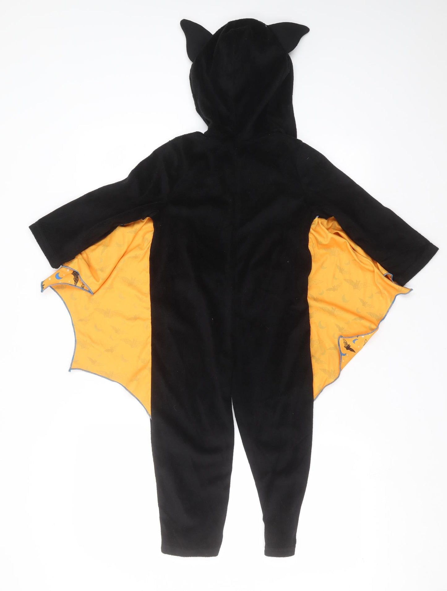 George Boys Black Solid   One Piece Size 3-4 Years  - halloween onesie