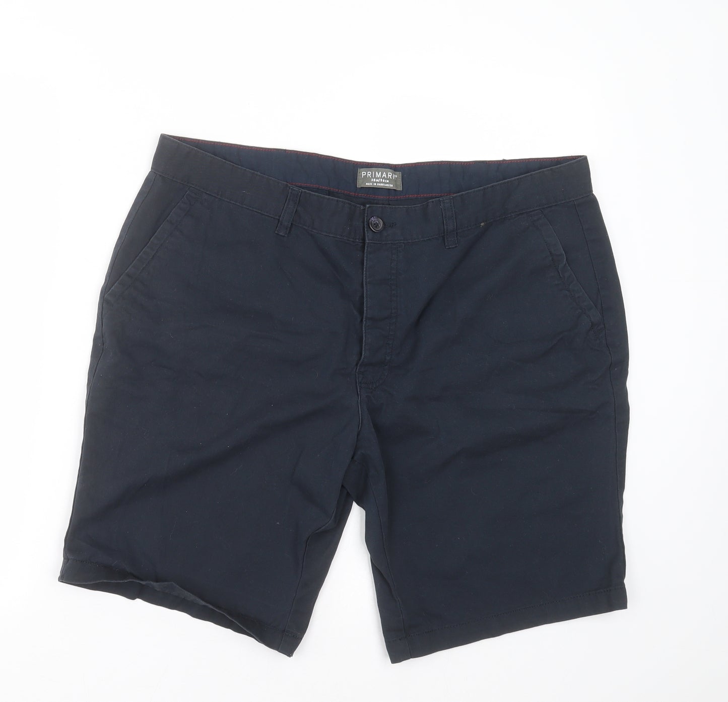 Primark Mens Blue   Chino Shorts Size 38 in