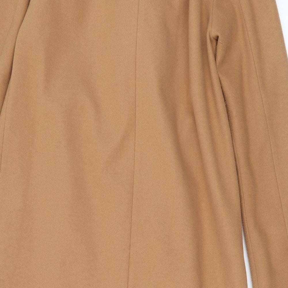 Primark Womens Beige   Overcoat Coat Size 10