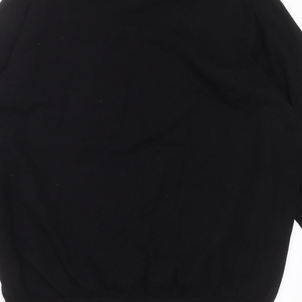 Very Mens Black  Knit Pullover Jumper Size XL