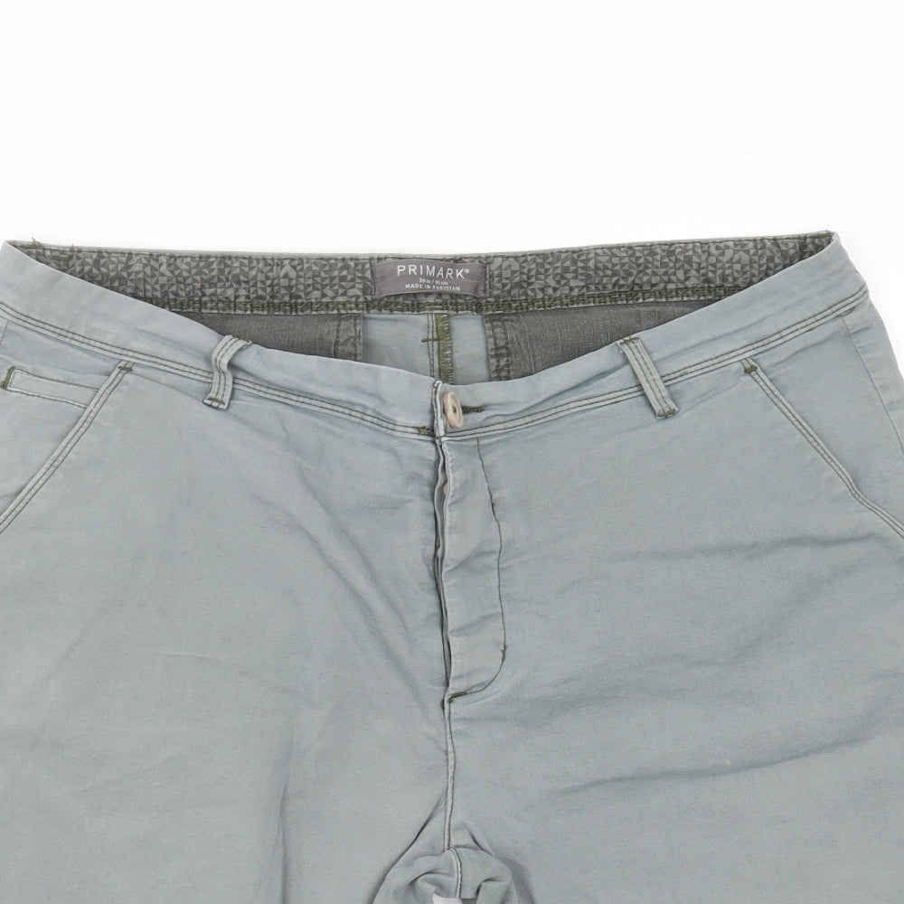 Primark Mens Green   Chino Shorts Size 36 in