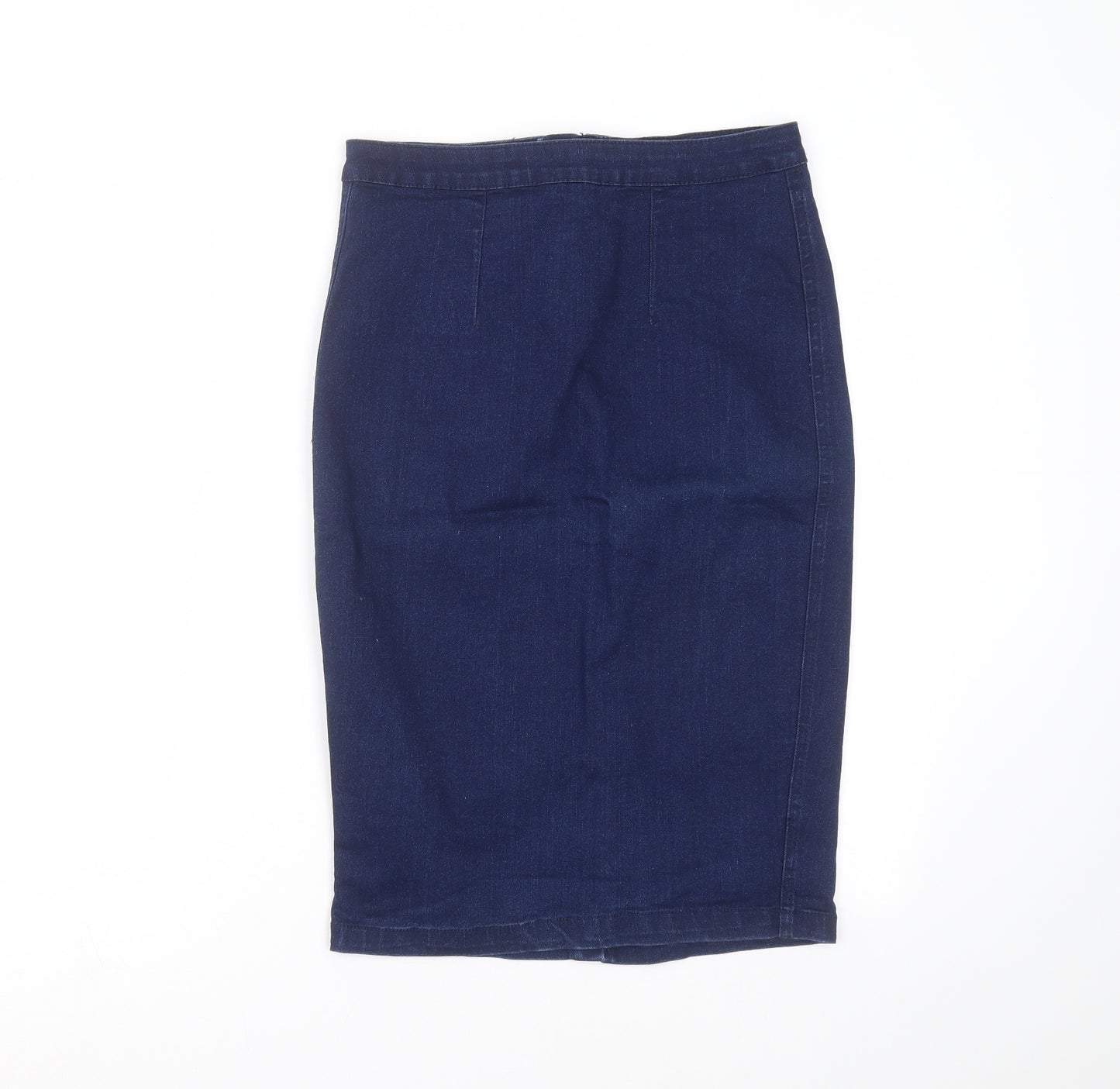 George Womens Blue  Denim Straight & Pencil Skirt Size 10