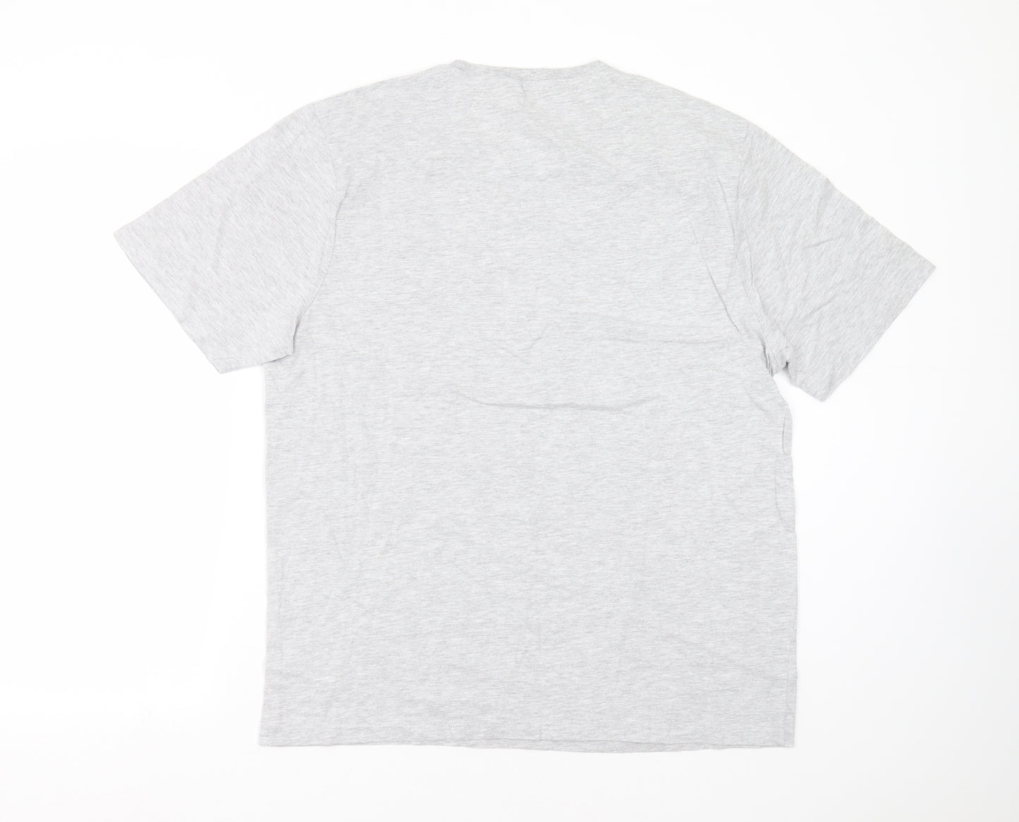 Preworn Mens Grey    T-Shirt Size L