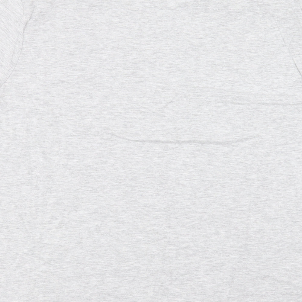 Preworn Mens Grey    T-Shirt Size L