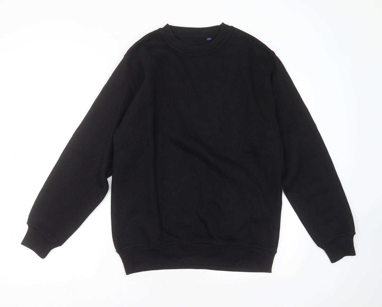 Preworn Mens Black   Pullover Sweatshirt Size M