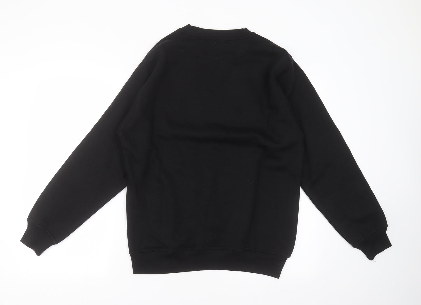 Preworn Mens Black   Pullover Sweatshirt Size M