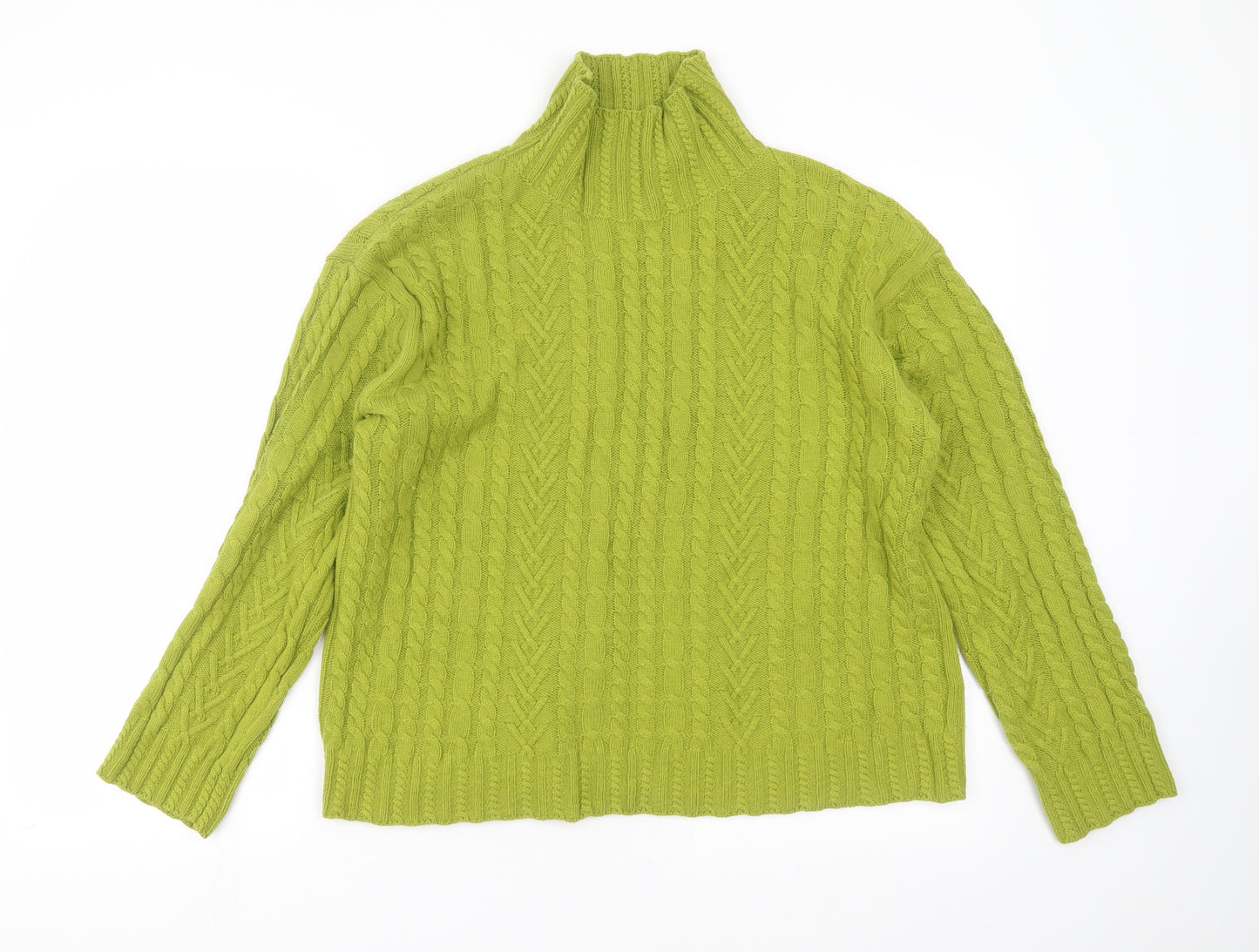 Marks and Spencer Womens Green  Knit Pullover Jumper Size M