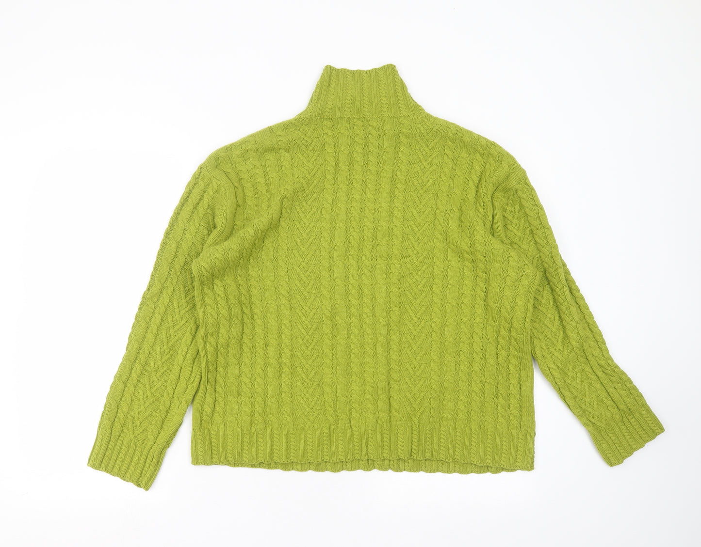 Marks and Spencer Womens Green  Knit Pullover Jumper Size M