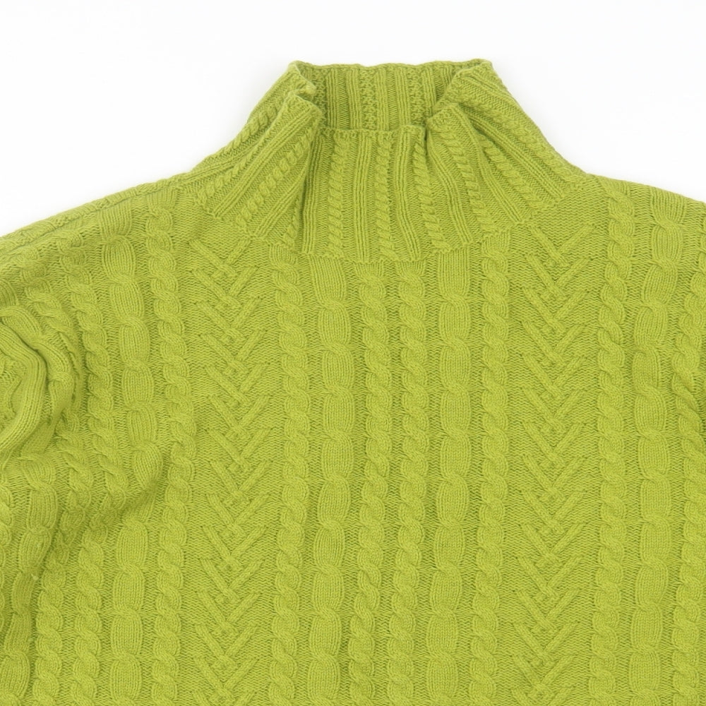 Marks and Spencer Womens Green  Knit Pullover Jumper Size M