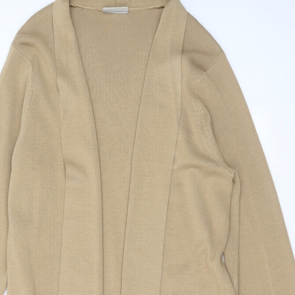 journal Womens Beige  Knit Cardigan Jumper Size 20