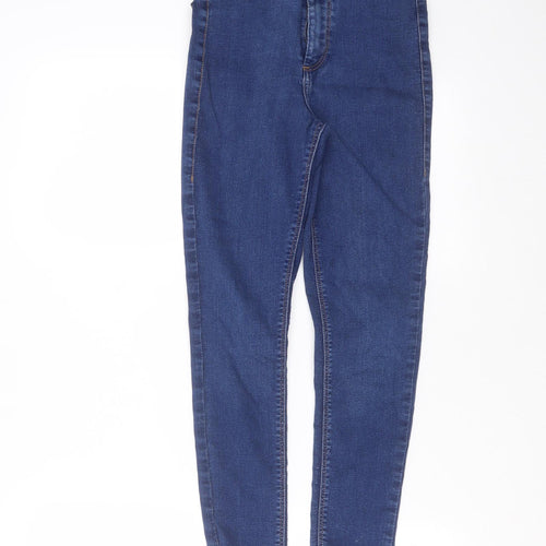 Topshop Womens Blue  Denim Skinny Jeans Size 24 in L26 in