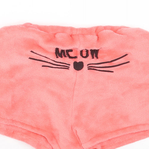 Preworn Womens Pink   Hot Pants Shorts Size S - meow