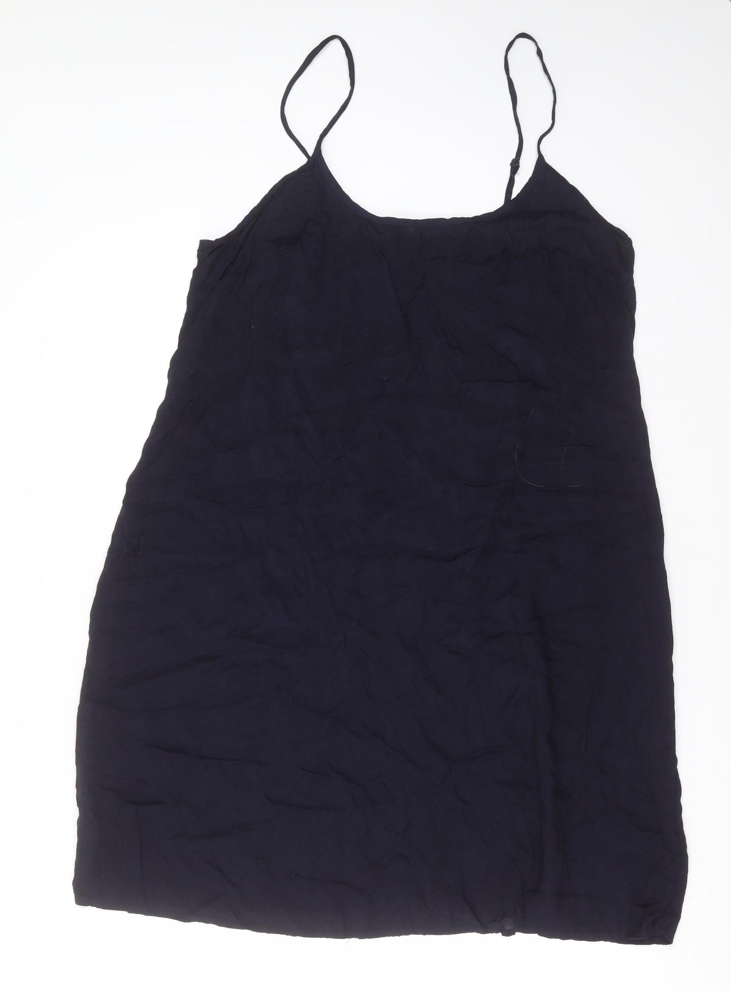 Monsoon Womens Blue   Slip Dress  Size 16