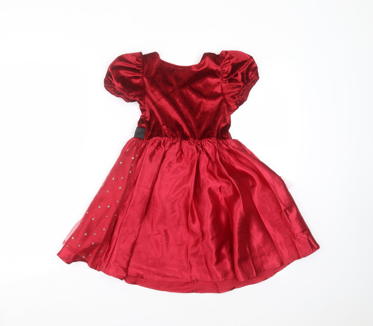 TU Girls Red   Fit & Flare  Size 5-6 Years  - costume dress