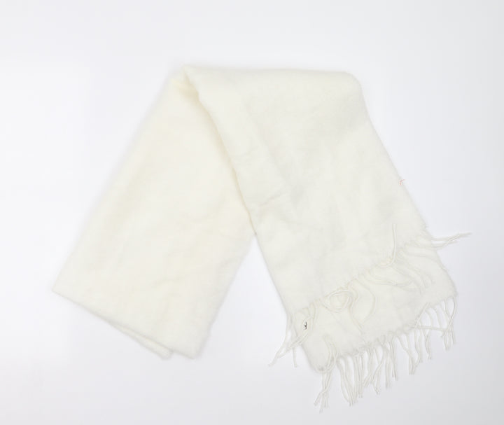 Preworn Womens White Scarf