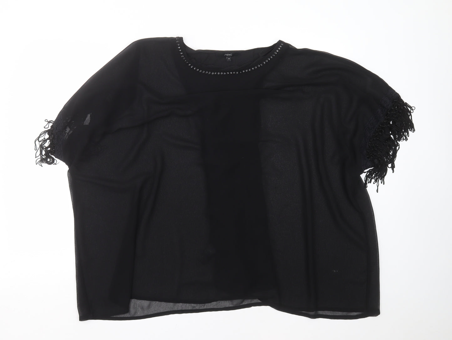 NEXT Womens Black   Basic Blouse Size 20