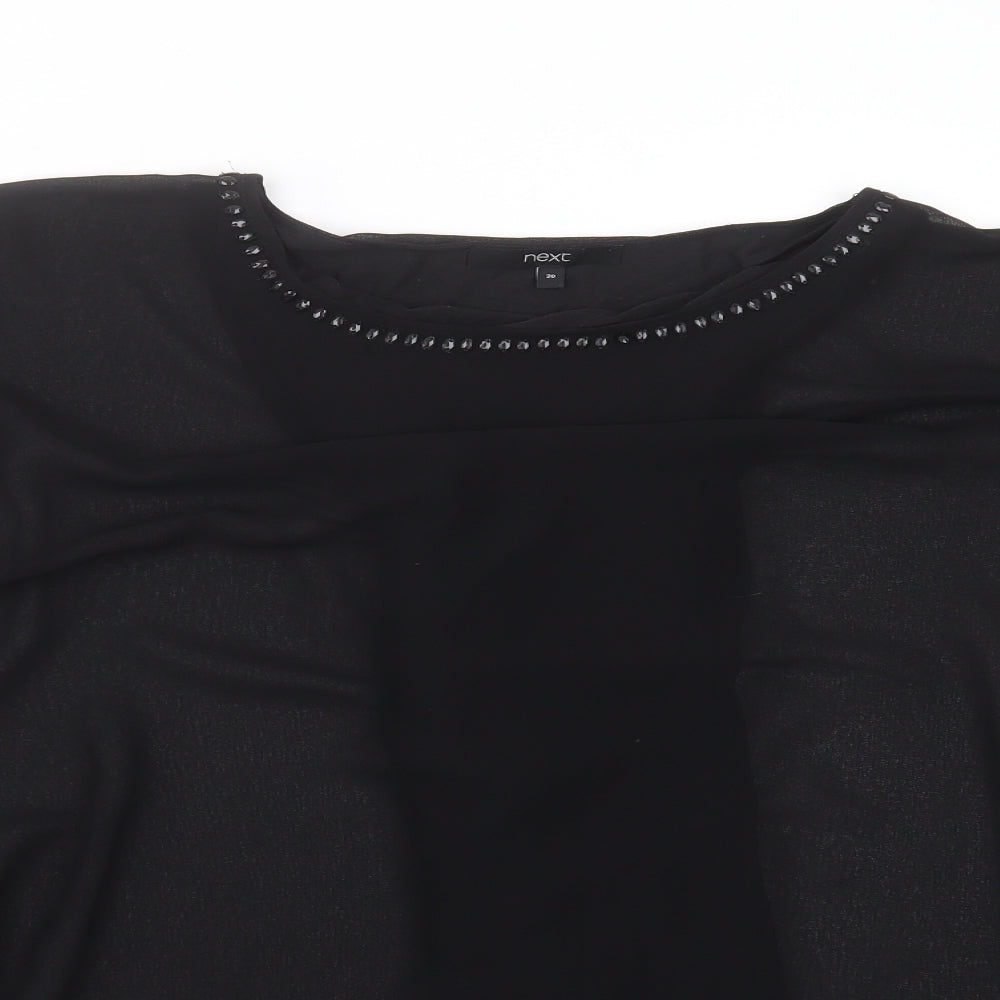NEXT Womens Black   Basic Blouse Size 20