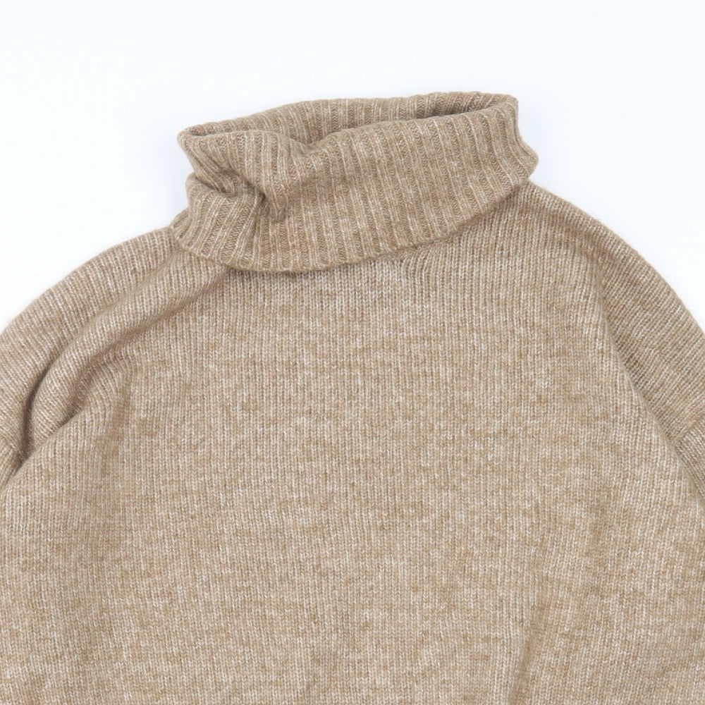 New Look Womens Beige  Knit Pullover Jumper Size M