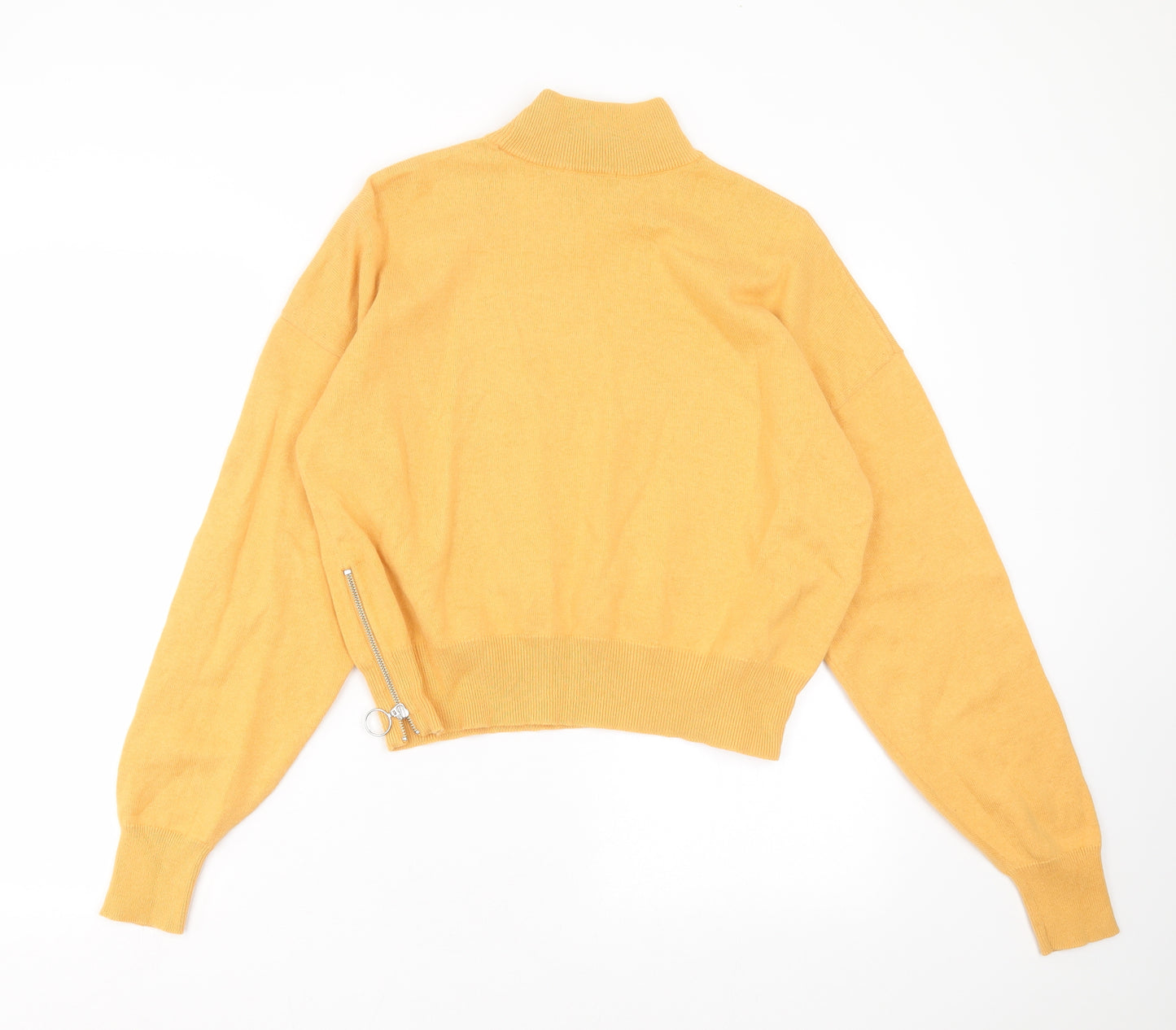 & Other Stories Womens Orange  Knit Pullover Jumper Size S