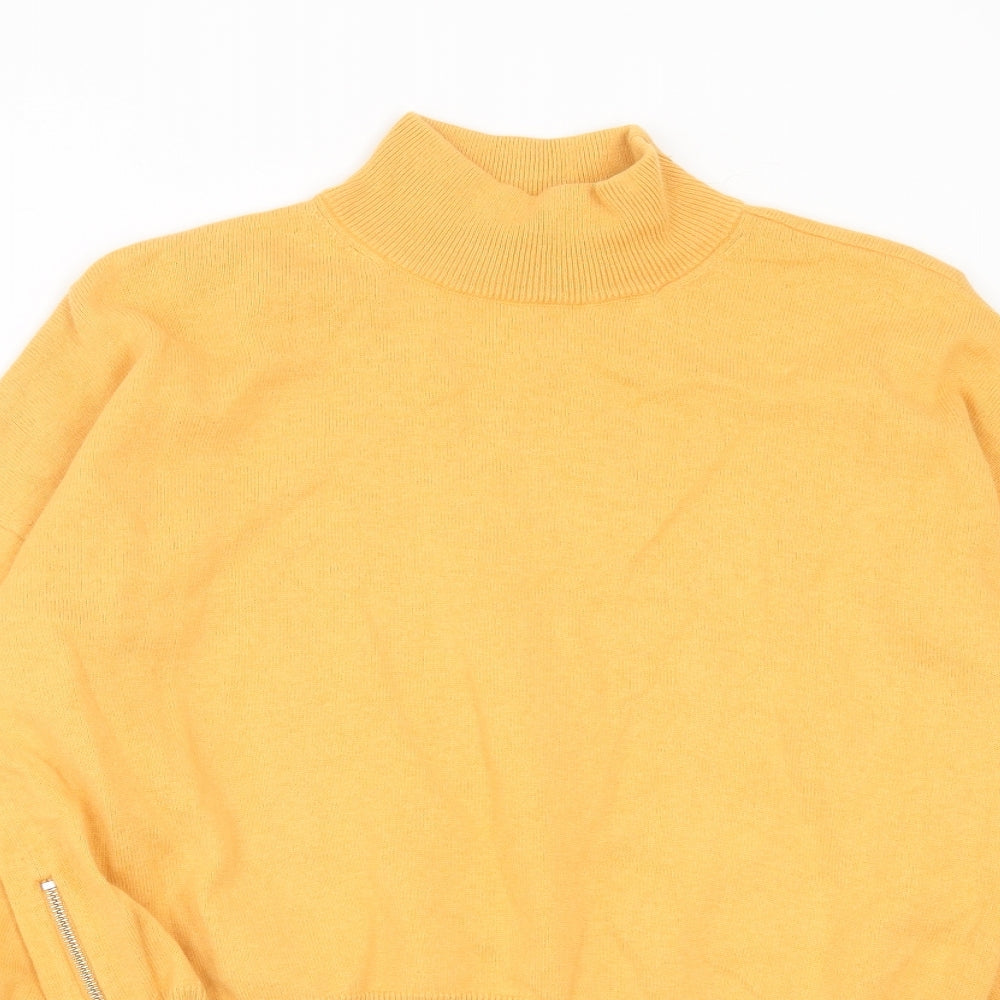 & Other Stories Womens Orange  Knit Pullover Jumper Size S
