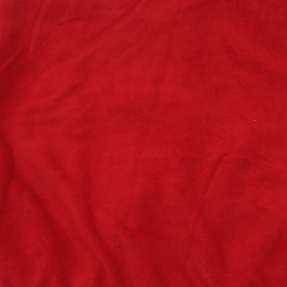 trading post Mens Red  Fleece Full Zip Jumper Size 4XL