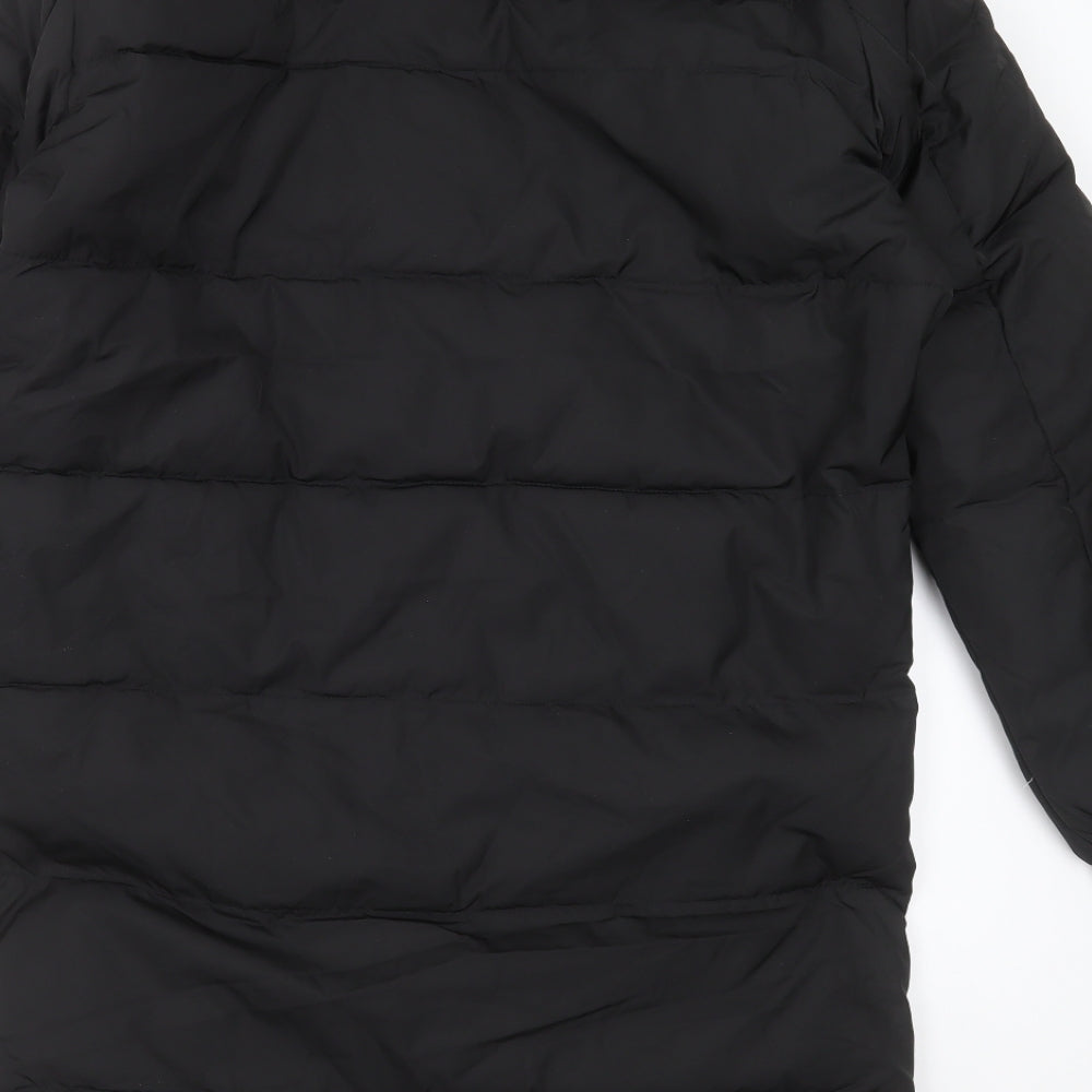 Selected Homme Mens Black   Puffer Jacket Coat Size XS