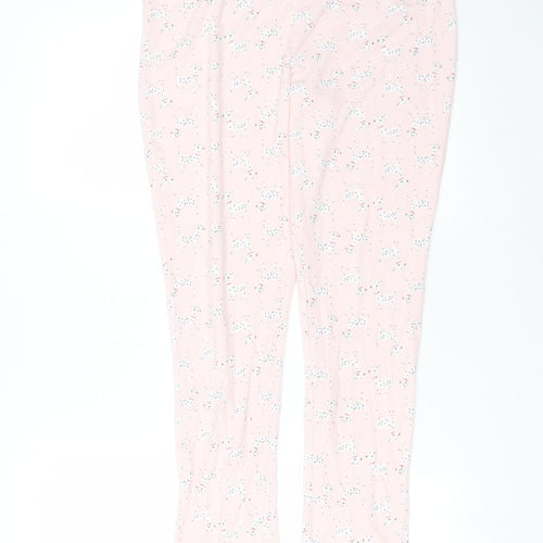 Boux Avenue Womens Pink    Pyjama Pants Size 12  - dogs