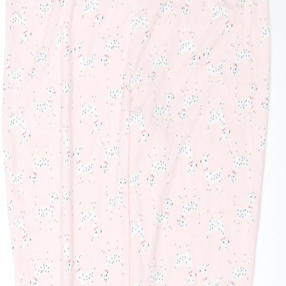 Boux Avenue Womens Pink    Pyjama Pants Size 12  - dogs