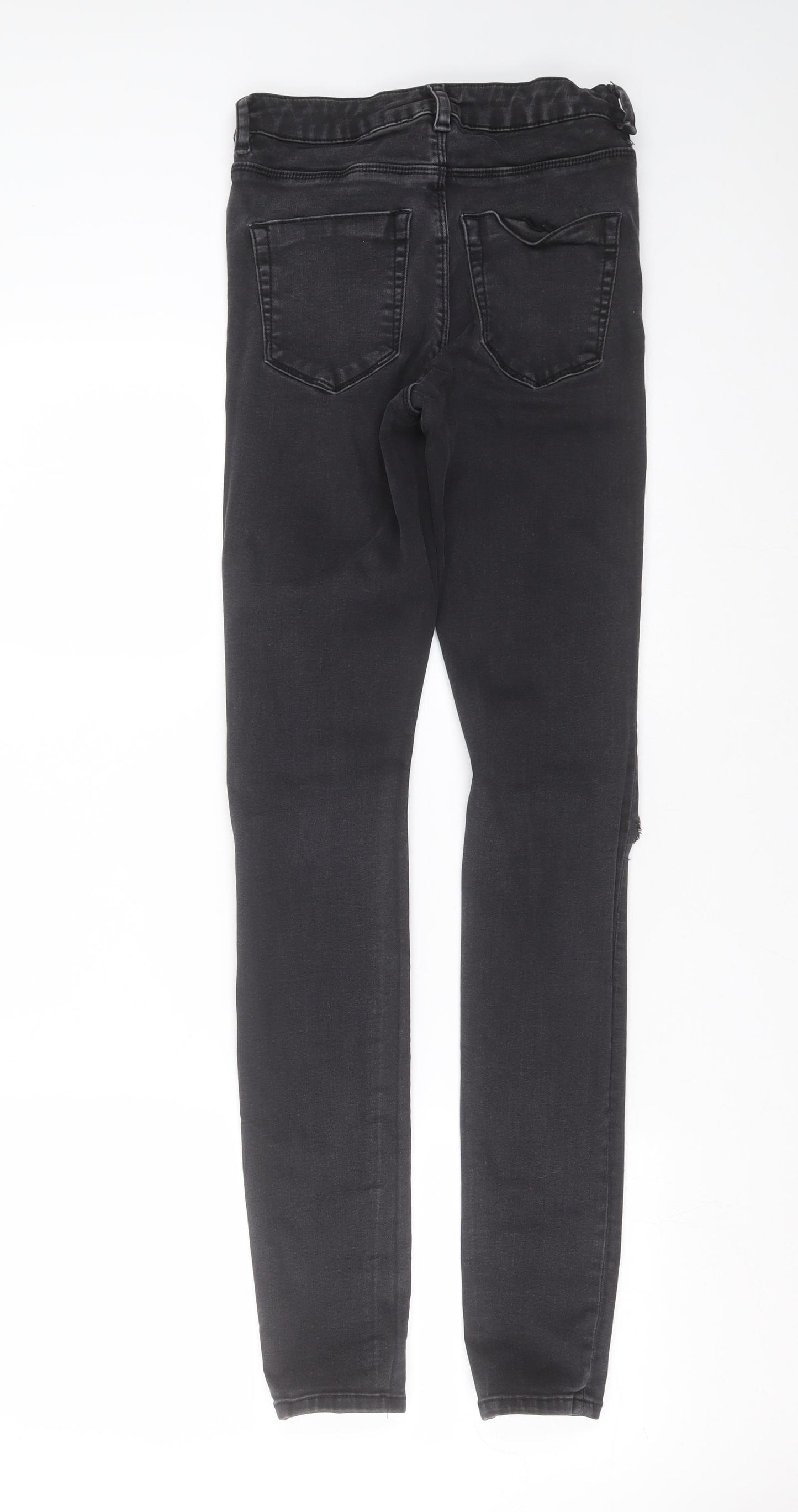 ASOS Womens Grey  Denim Skinny Jeans Size 26 in L32 in