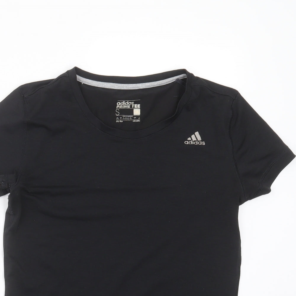 adidas Womens Black   Basic T-Shirt Size S