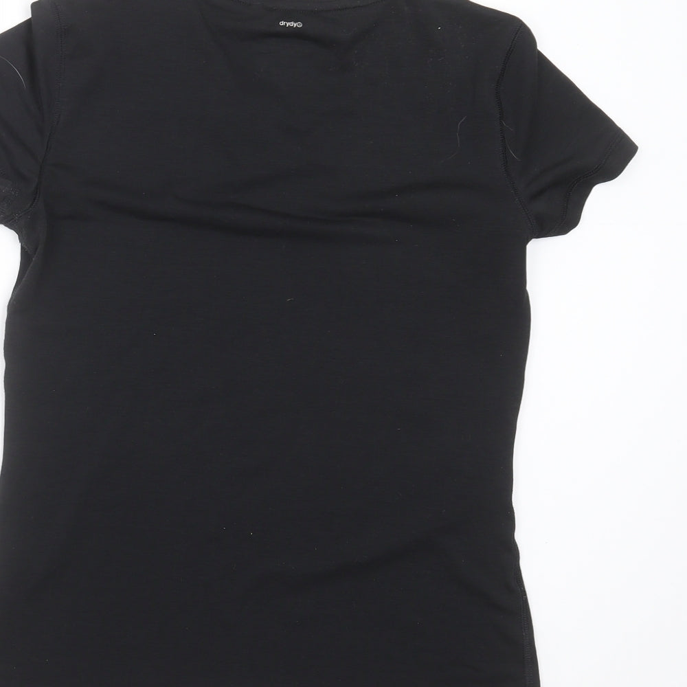 adidas Womens Black   Basic T-Shirt Size S