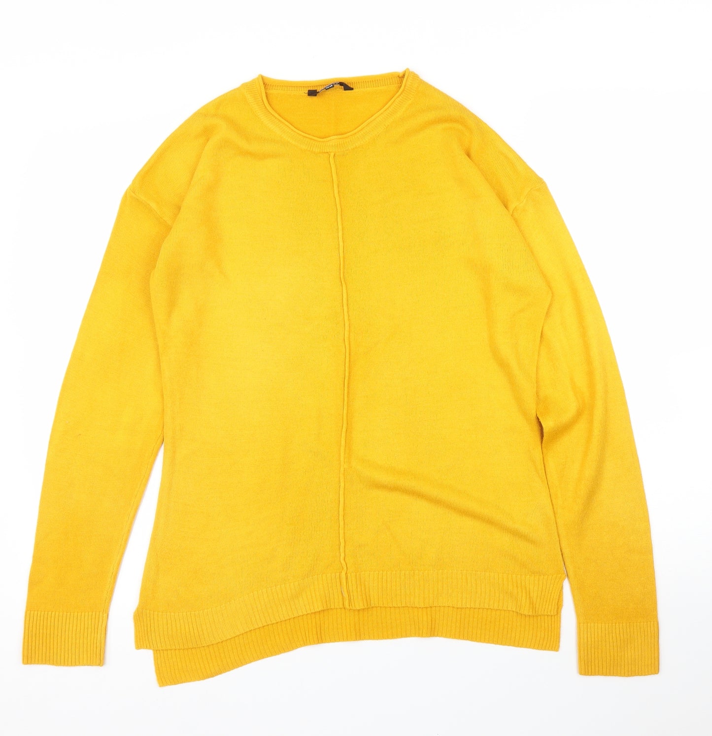 Pep&Co Womens Yellow   Pullover Jumper Size 12
