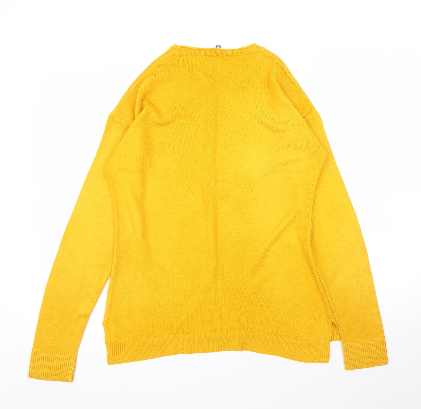 Pep&Co Womens Yellow   Pullover Jumper Size 12