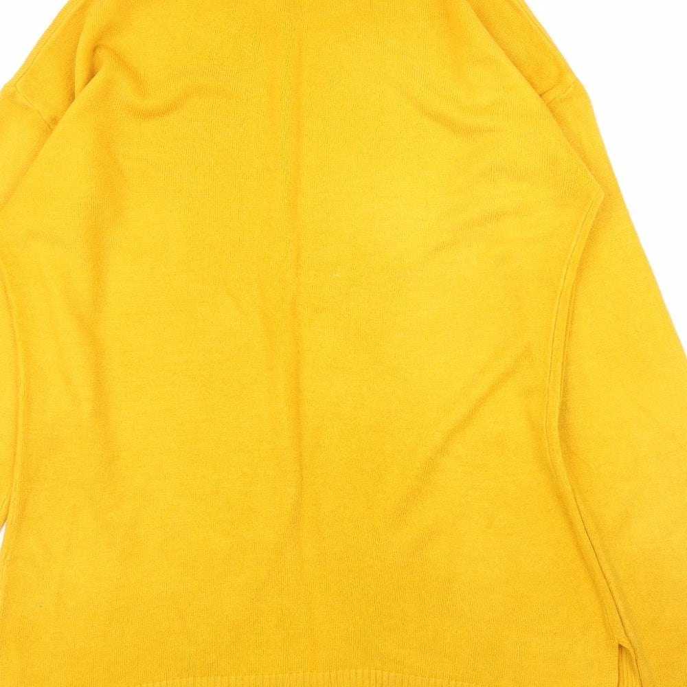 Pep&Co Womens Yellow   Pullover Jumper Size 12