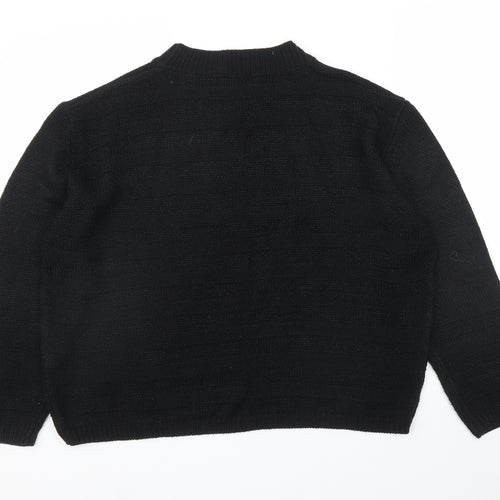 Pep&Co Womens Black   Pullover Jumper Size 12