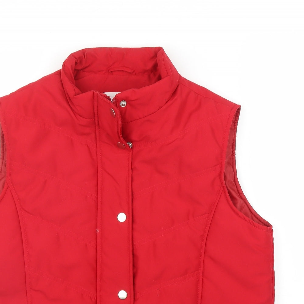 EWM Womens Red   Gilet Jacket Size 16