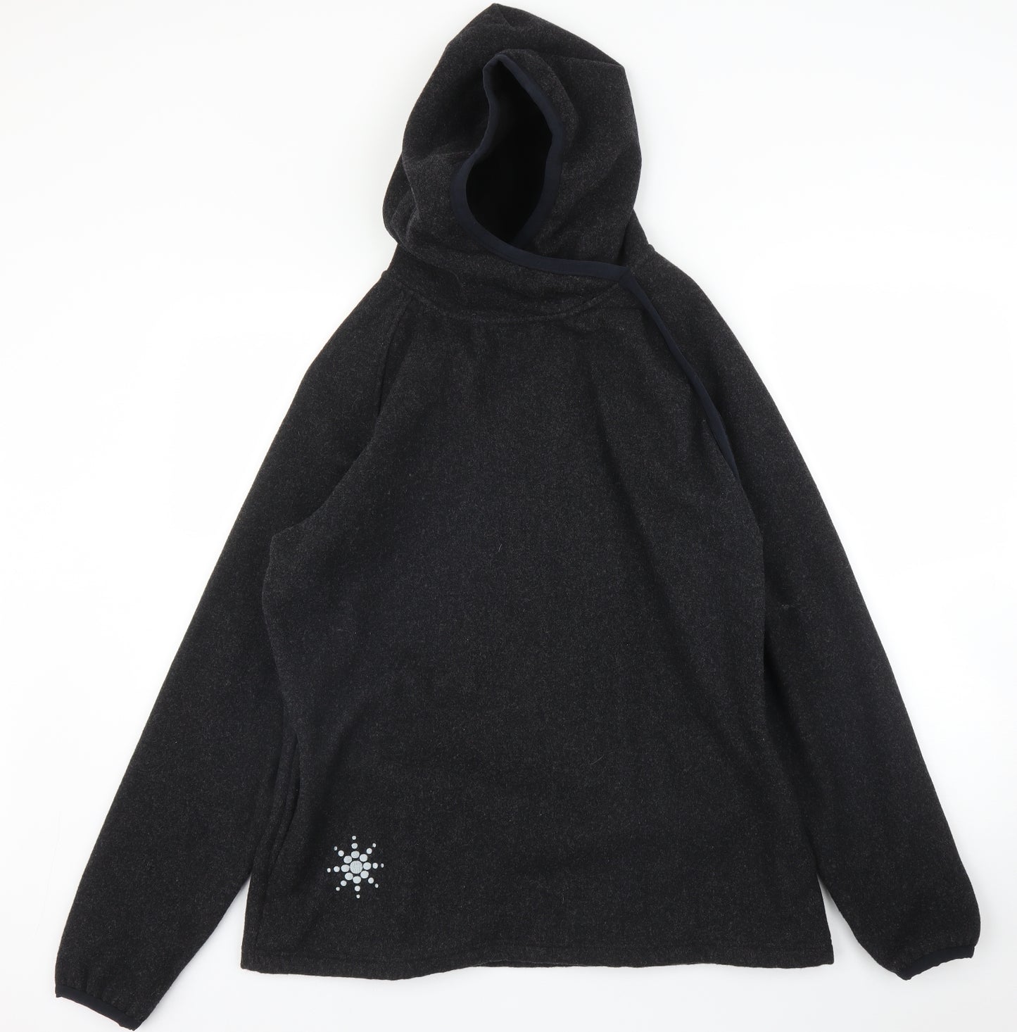 Embers Mens Grey   Pullover Hoodie Size L