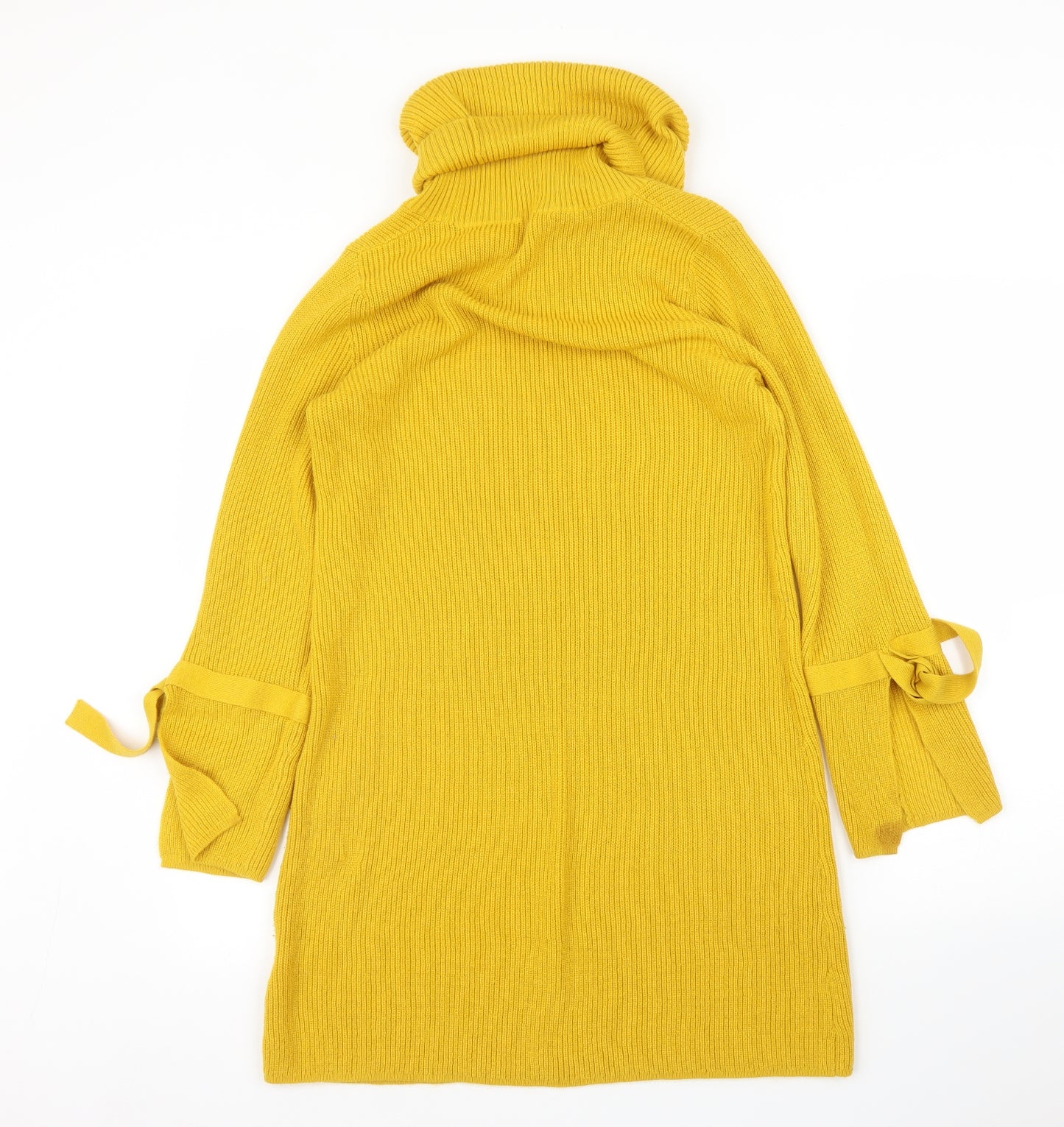 TU Womens Yellow   Tunic Jumper Size 14