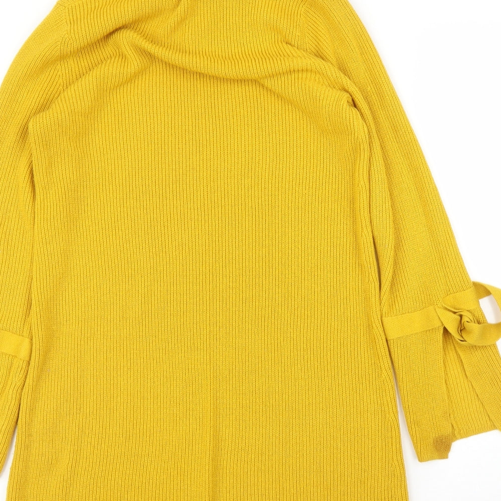 TU Womens Yellow   Tunic Jumper Size 14