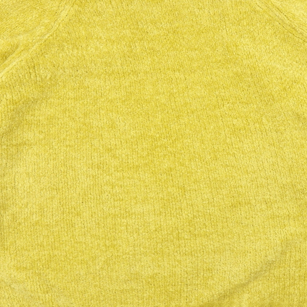 Bonmarché Womens Yellow   Pullover Jumper Size 26