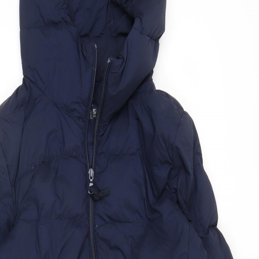 Uniqlo Womens Blue   Puffer Jacket Coat Size M