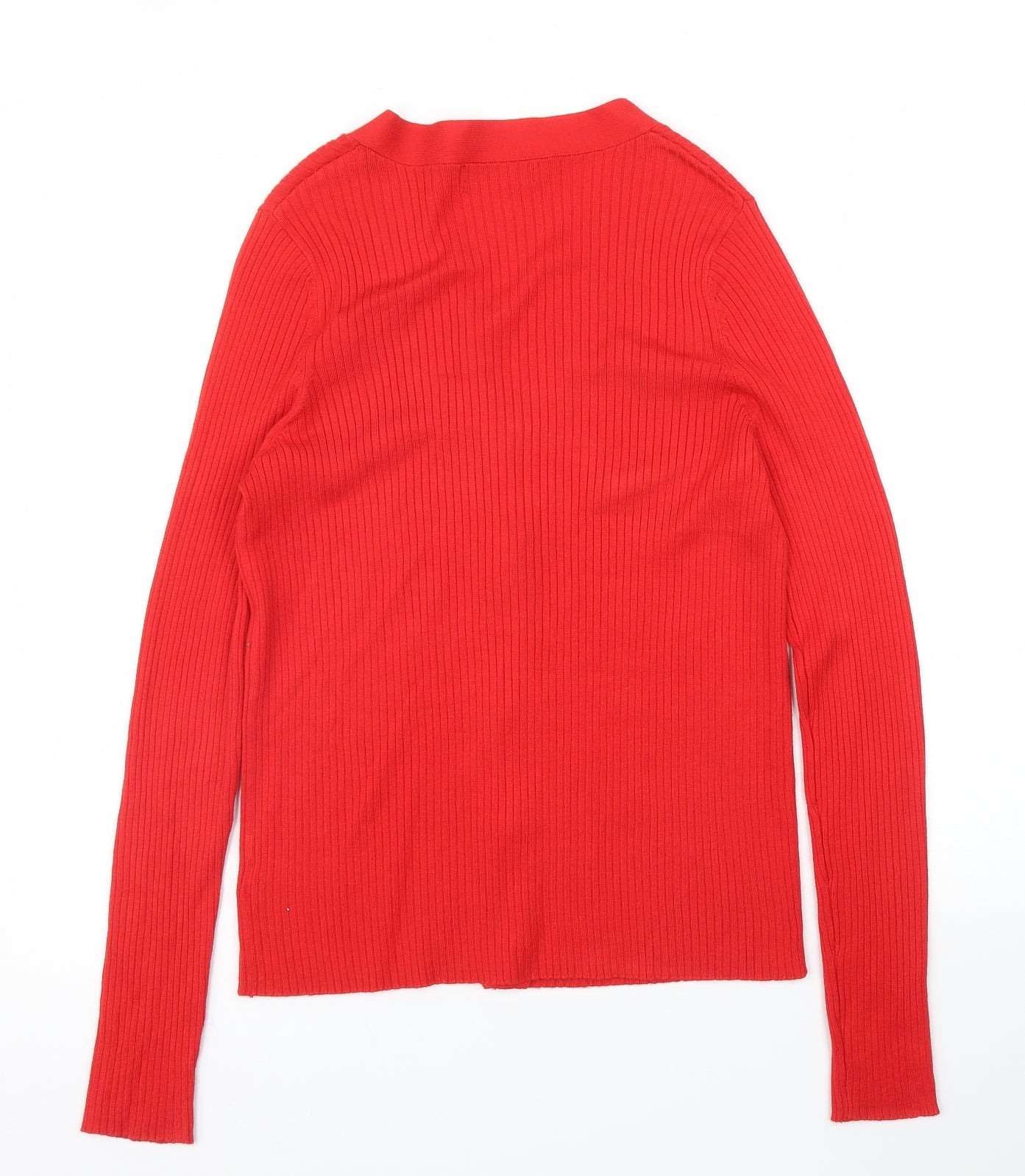F&F Womens Red   Cardigan Jumper Size 12