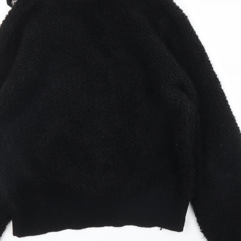 United Colors of Benetton Womens Black   Cardigan Jumper Size L