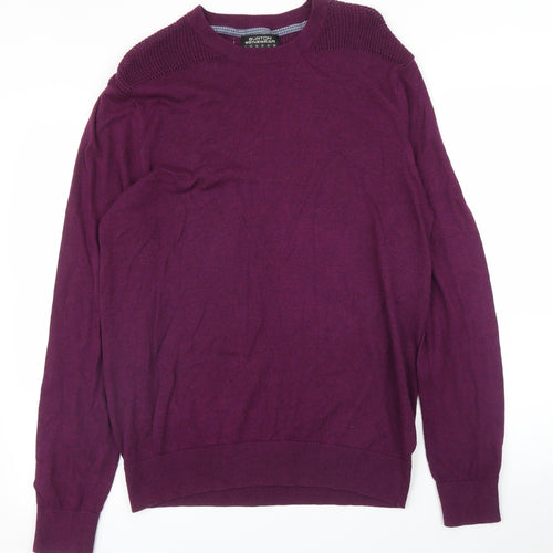 Burton Mens Purple   Pullover Jumper Size M