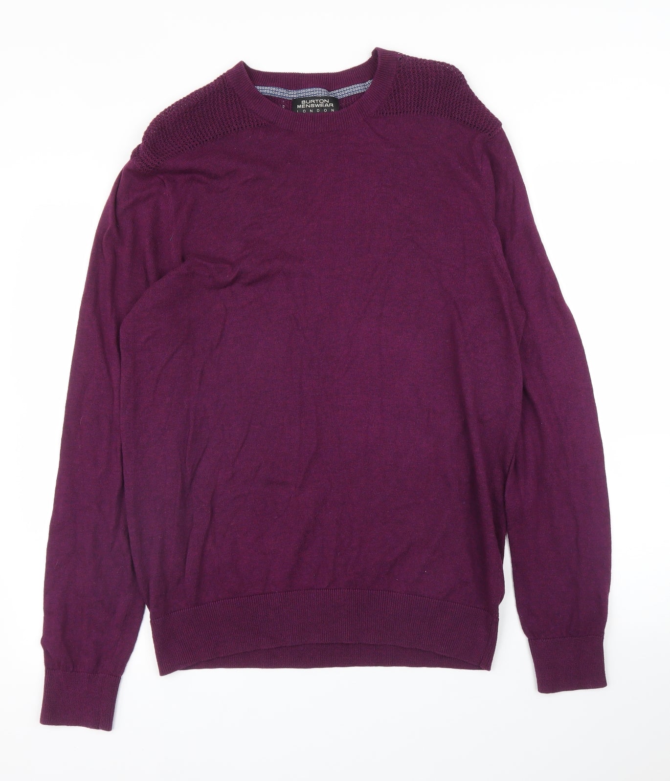 Burton Mens Purple   Pullover Jumper Size M