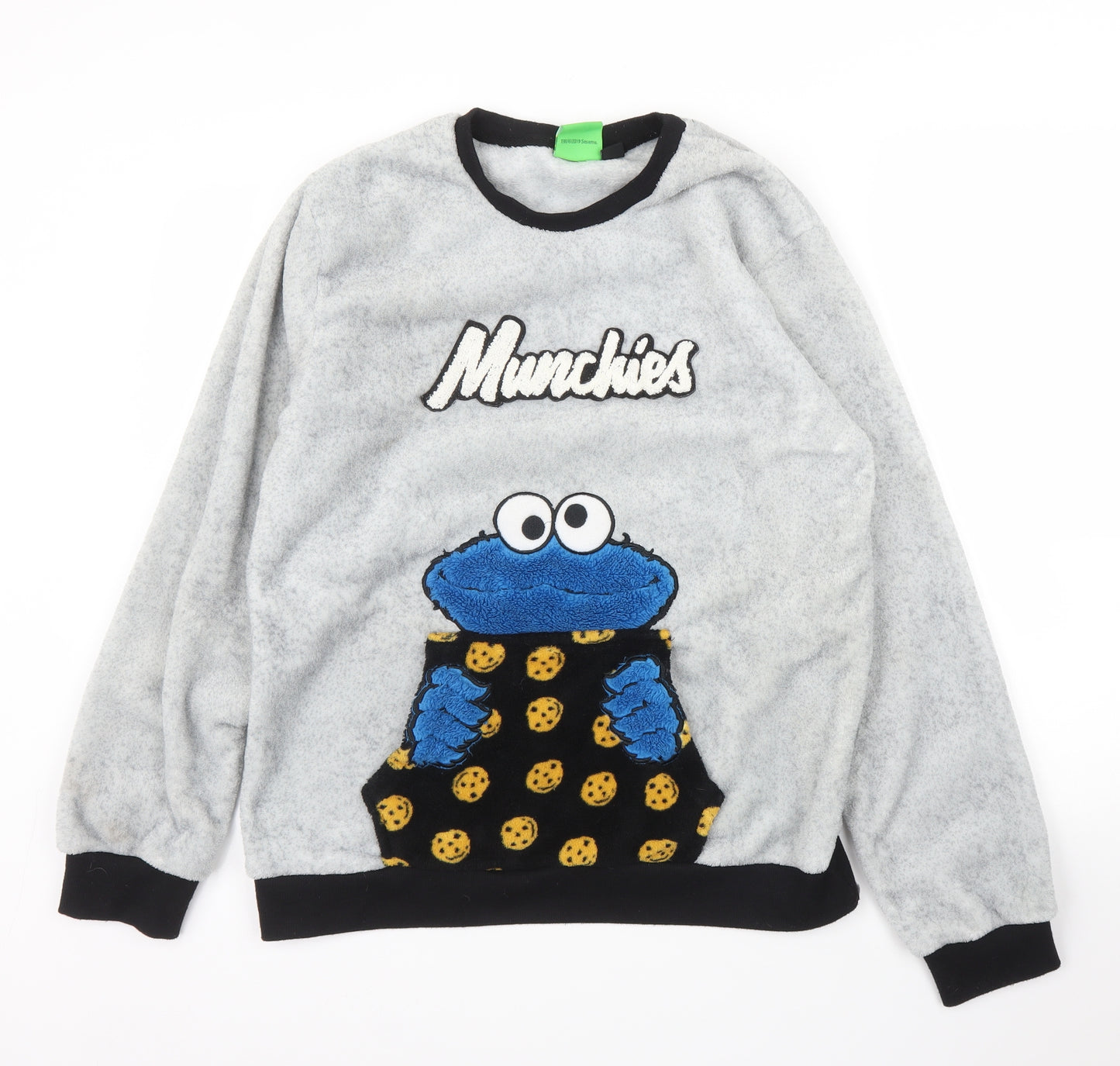 Primark Mens Grey   Pullover Jumper Size M  - PJ top