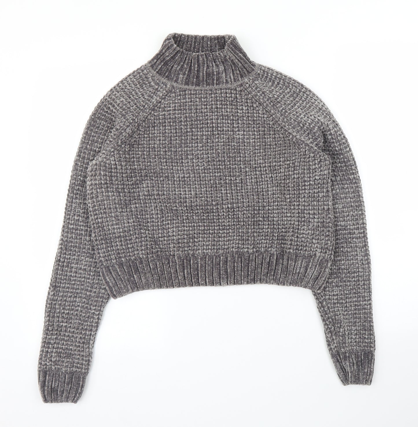 H&M Womens Grey   Pullover Jumper Size S