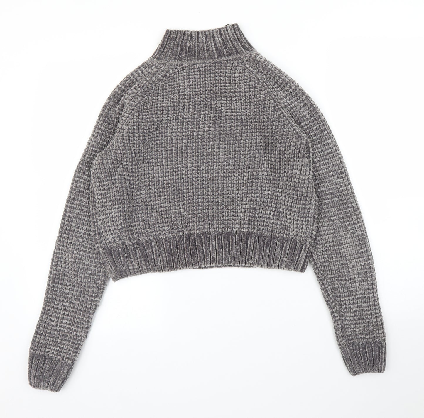 H&M Womens Grey   Pullover Jumper Size S